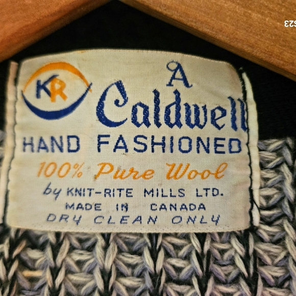 Caldwell western vintage 1950s Angus sweater - Picture 8 of 11
